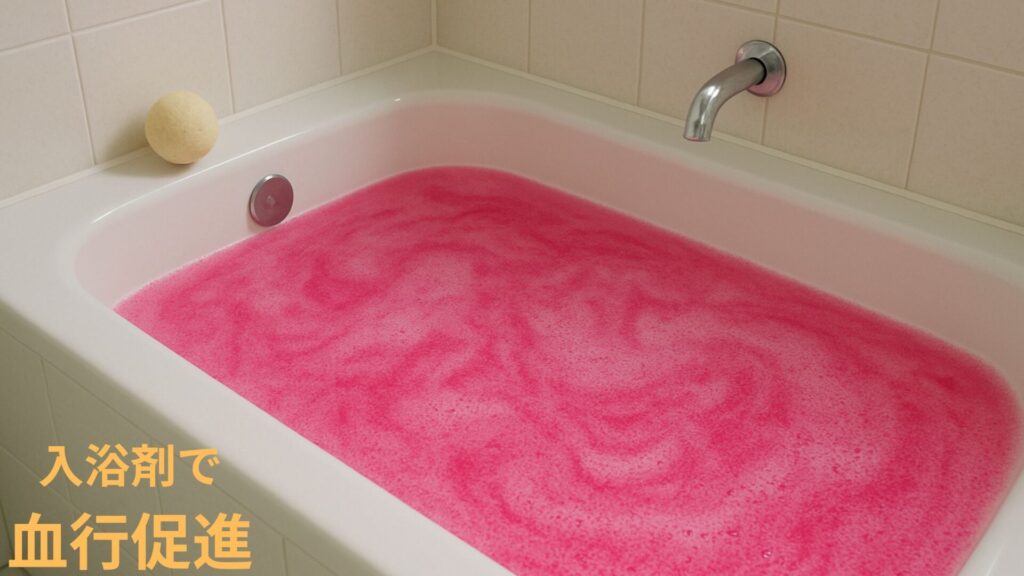 入浴剤で血行促進